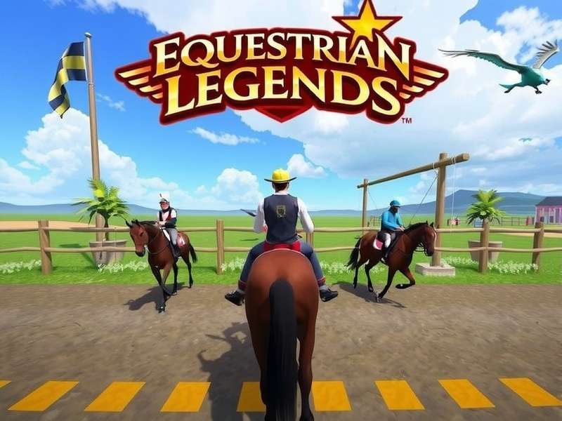 Intense Multiplayer Racing Action Equestrian Legend Multiplayer Race