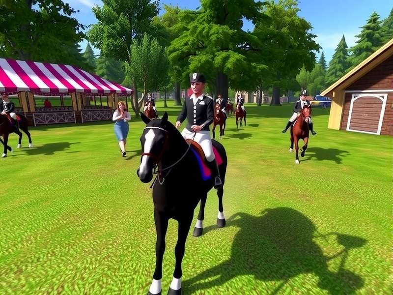 Festival-Themed Racing Event Equestrian Legend Festival Event